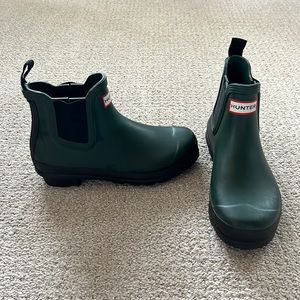 Hunter ankle rain boot